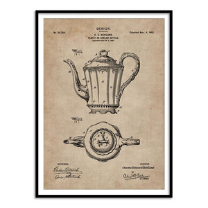 Patent Document of a Teapot - Home Artisan