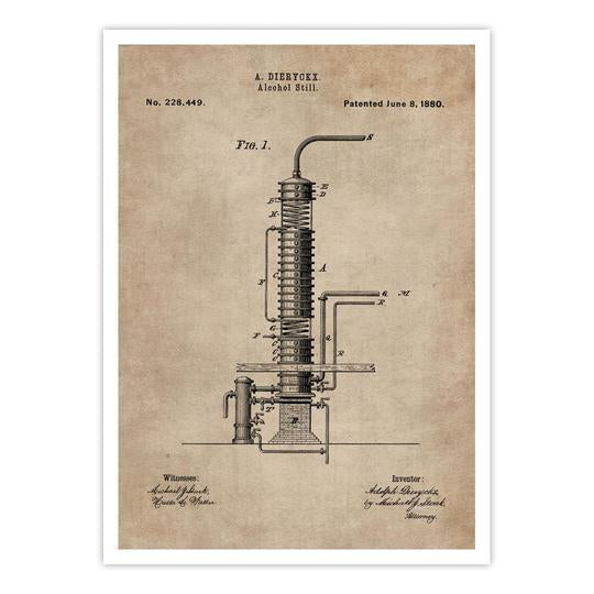 Patent Document of an Alcohol Still - Home Artisan