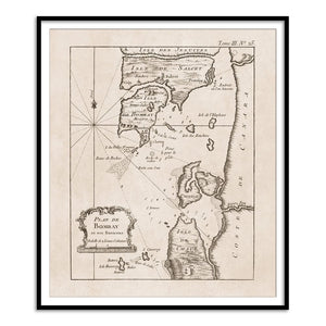 Plan De Bombay [1764] - Home Artisan