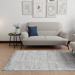 Oberon Grey Rug - Home Artisan