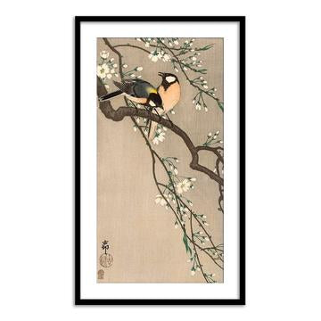 Songbirds on Cherry Branch, 1900-1910