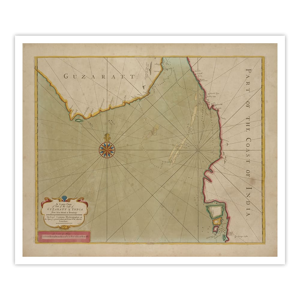 The Coast of Guzaratt and India - Home Artisan