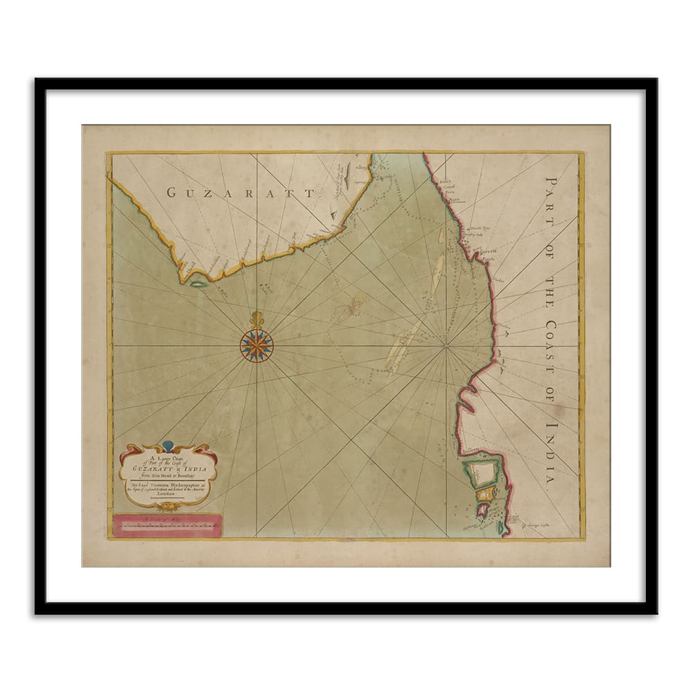 The Coast of Guzaratt and India - Home Artisan