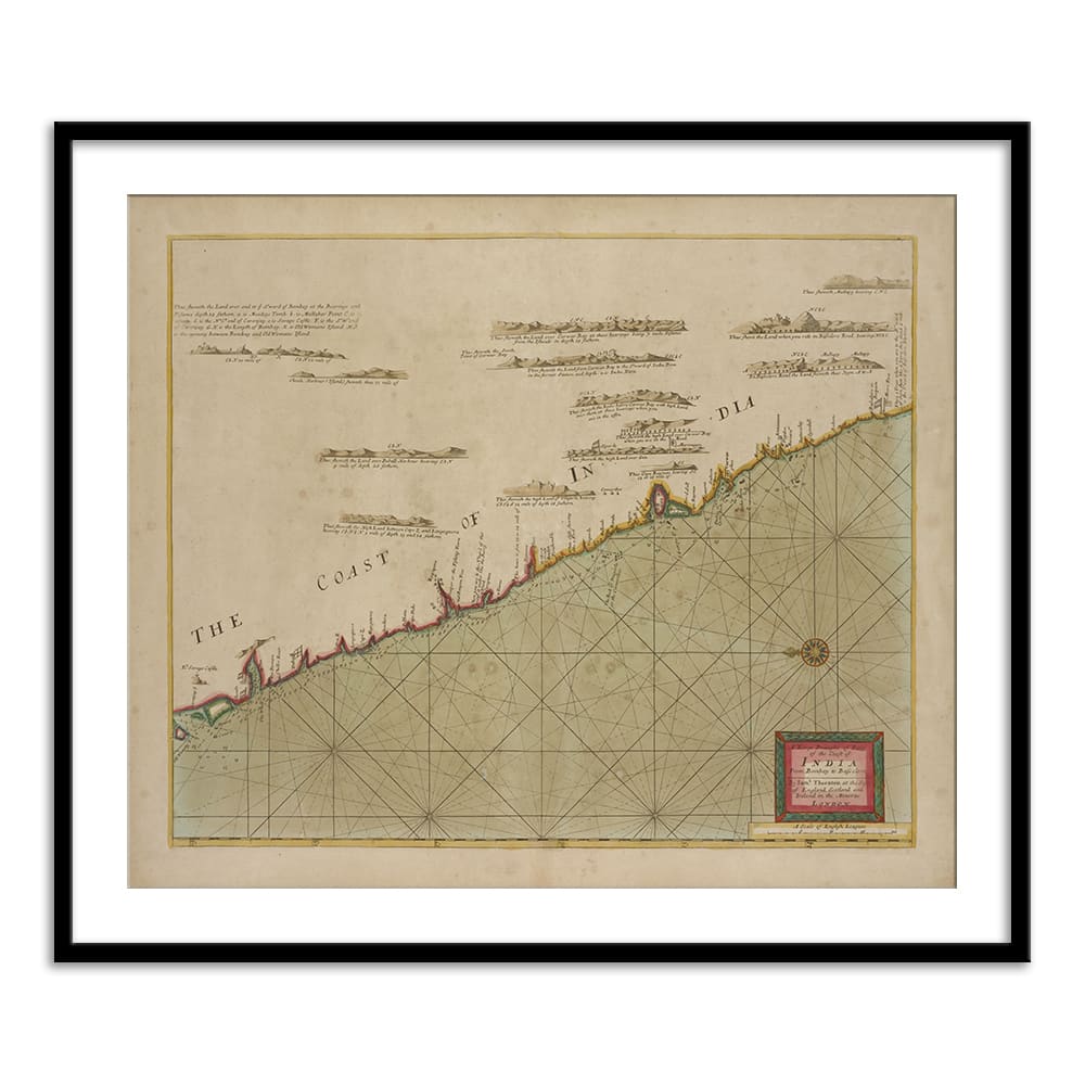 The Coast of India from Bombay to Bassalore - Home Artisan