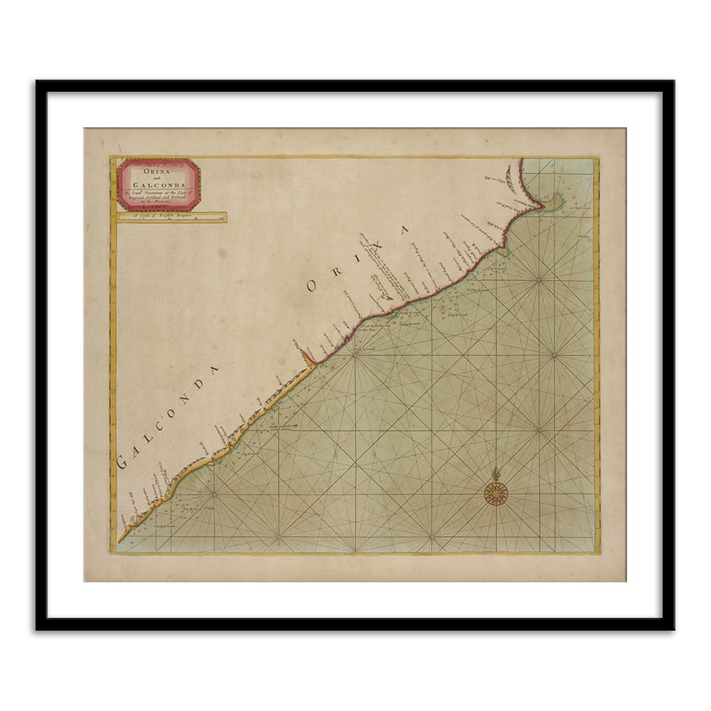 The Coast of Orixa & Galconda - Home Artisan