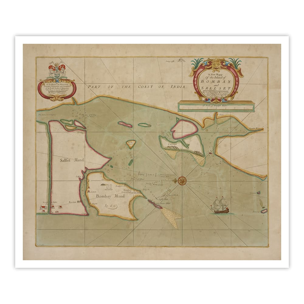 The Island of Bombay and Sallset - Home Artisan