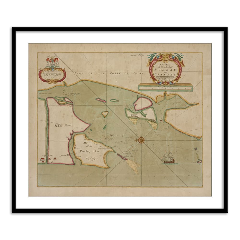 The Island of Bombay and Sallset - Home Artisan