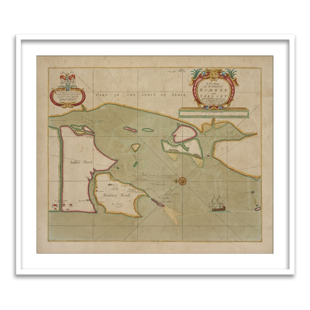 The Island of Bombay and Sallset - Home Artisan