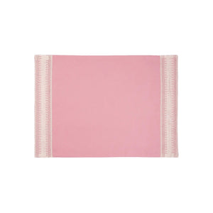 Lace Coral Peach Placemats (Set of 4) by Veda Homes