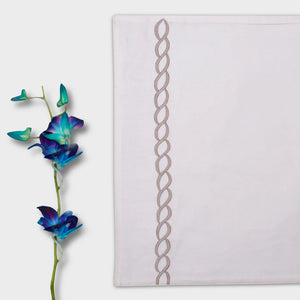 Petals Cream Placemats (Set of 4) by Veda Homes