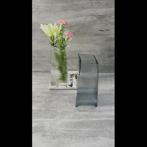 Carter Turquoise Glass Vase