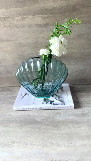 Taylor Shell Glass Vase