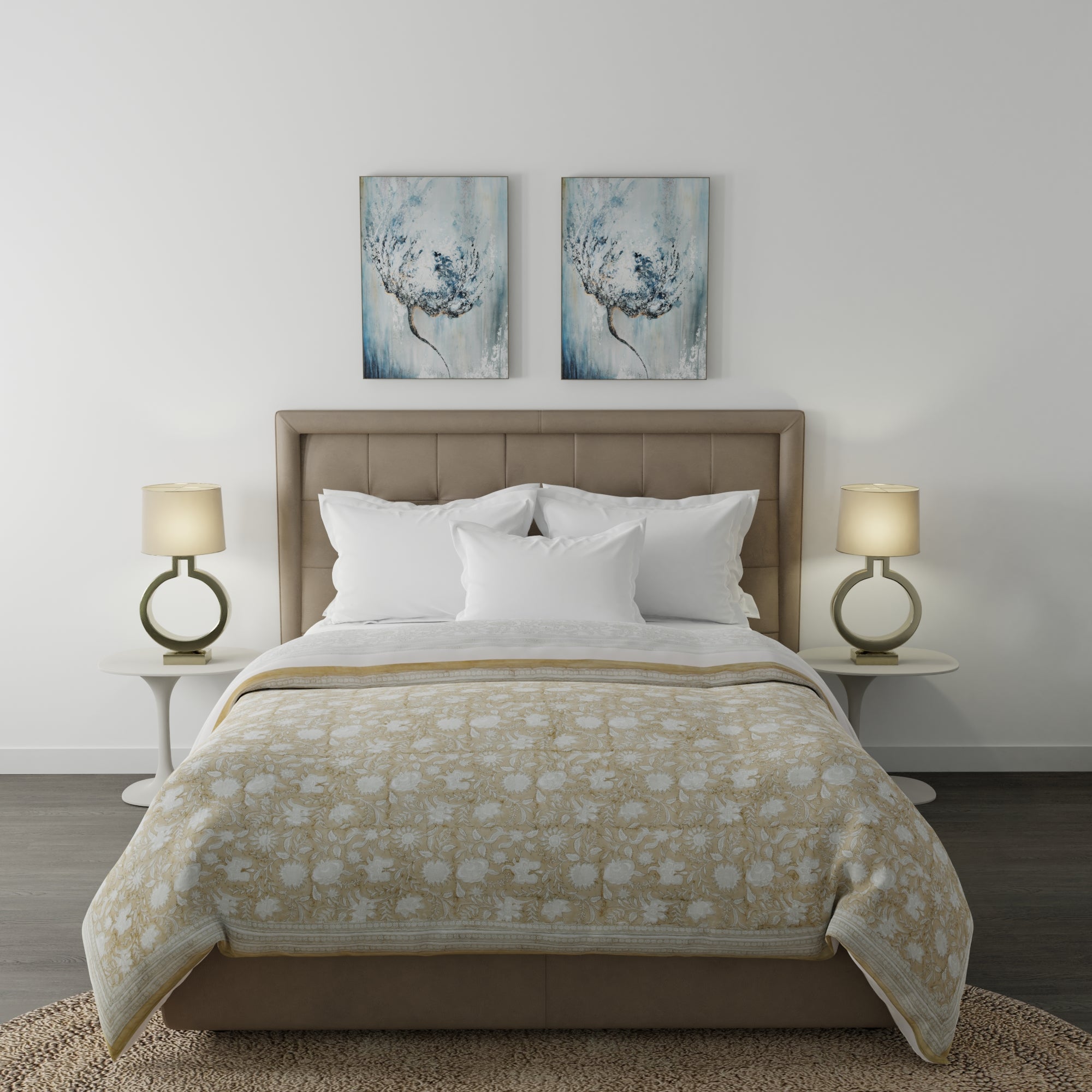 Rivera Cotton Quilt - Home Artisan