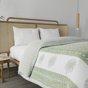 Vanir Cotton Quilt by Houmn