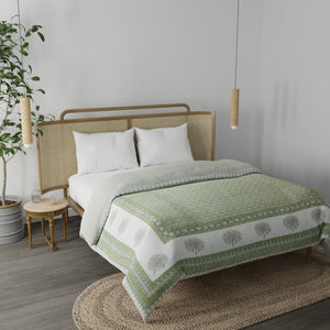 Vanir Cotton Quilt by Houmn