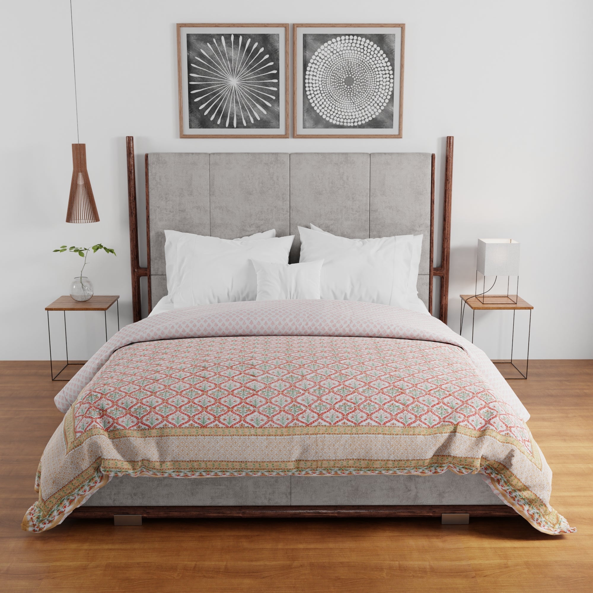 Idris Cotton Quilt - Home Artisan