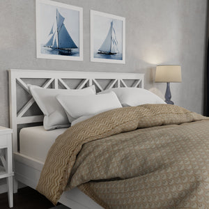 Dove Cotton Quilt by Houmn