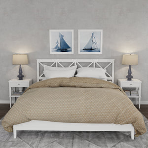 Dove Cotton Quilt by Houmn