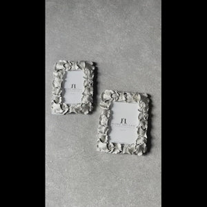 Isaia Silver Gingko Leaf Photo Frame (4x6)
